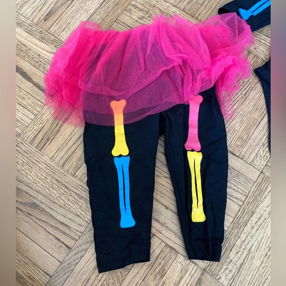Rainbow Skeleton Halloween costume